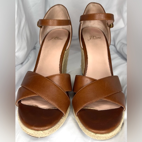 J. Crew Brown Wedges - Picture 2 of 7